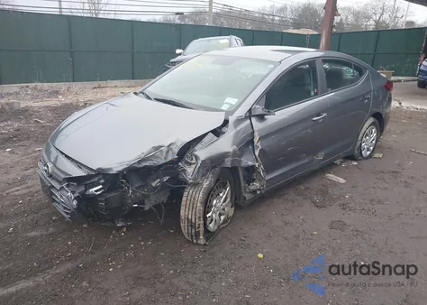 2019 Hyundai Elantra Se из США, поврежденный, VIN 5NPD74LF0KH496492